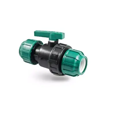 Robinet PEHD (compresiune) 40 mm x 40 mm, filet interior si mufa