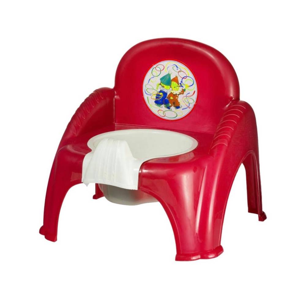 Olita tip scaunel, bebelusi, rosie, baza detasabila 28 x 25 x 30 cm Olita tip scaunel, bebelusi, rosie, baza detasabila 28 x 25 x 30 cm