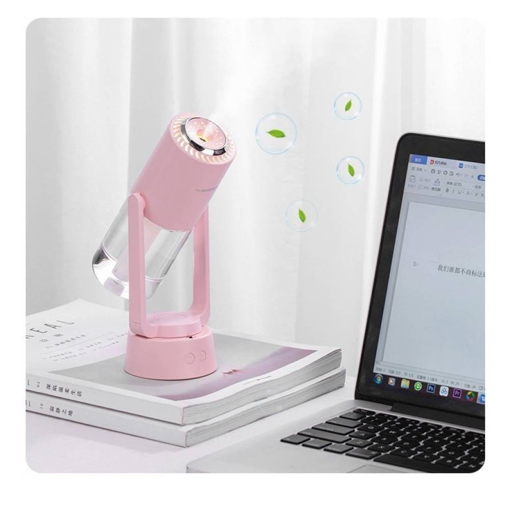 Umidificator si purificator aer ultrasonic portabil, rezervor 200ml, led 7 culori Umidificator si purificator aer ultrasonic portabil, rezervor 200ml, led 7 culori