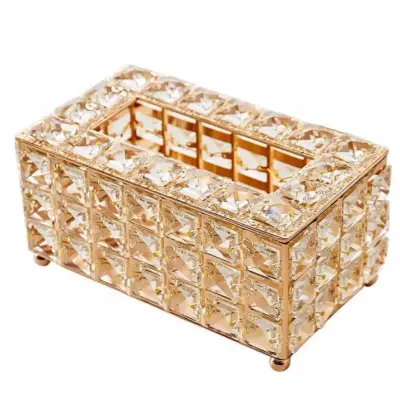 Cutie servetele decorativa, decor din sticla