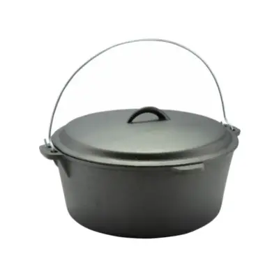 Ceaun fonta 5.5 litri cu capac