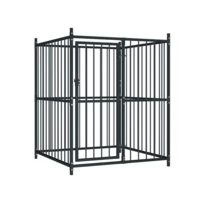 Padoc caine 1.8 x 1.8 metri (otel), fara acoperis