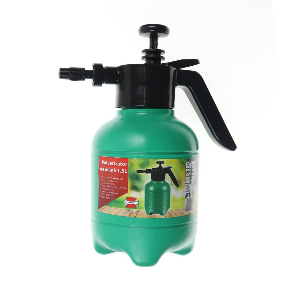 Pompa stropit / Pulverizator de mana 1.5L, verde CRL Pompa stropit / Pulverizator de mana 1.5L, verde CRL