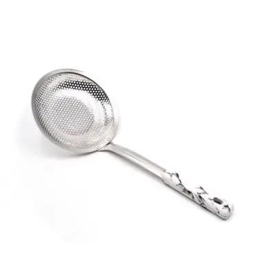 Strecuratoare inox cu maner de plastic, diametru 16cm