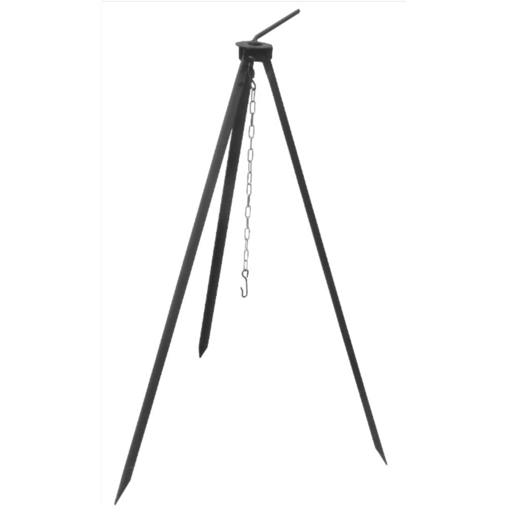 Ceaun tabla emailata 5L + Trepied pentru ceaun + Lingura 35cm Ceaun tabla emailata 5L + Trepied pentru ceaun + Lingura 35cm