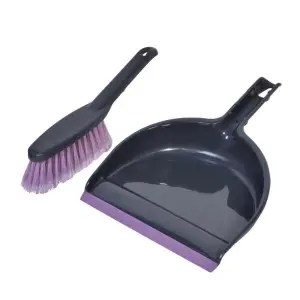 Faras + Maturica plastic, Negru/Lila