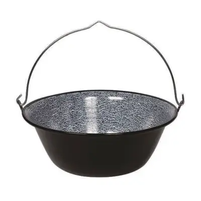 Ceaun emailat 6L cu maner 