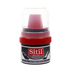 Crema de pantofi cu burete ,Maro,  Sitil, 60ml