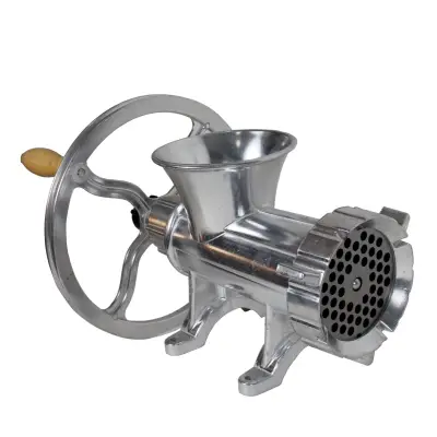 Masina de tocat carne din aluminiu