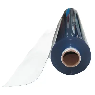 Folie terasa transparenta 30 m x 1.4 m latime, grosime 0.15mm (inchidere)