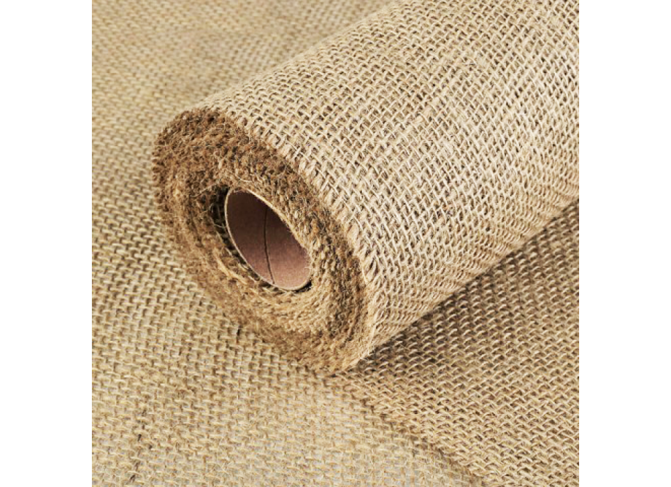 Panza din iuta naturala 283 gr/ml 101.6 cm x 1ml Panza din iuta naturala 283 gr/ml 101.6 cm x 1ml