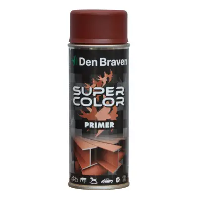 Spray grund Primer Den Braven, rosu, 400ml
