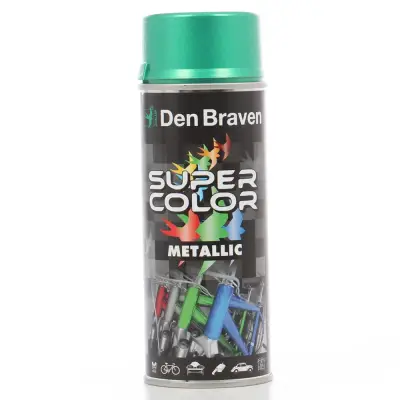 Spray metalic verde, Den Braven, 400ml