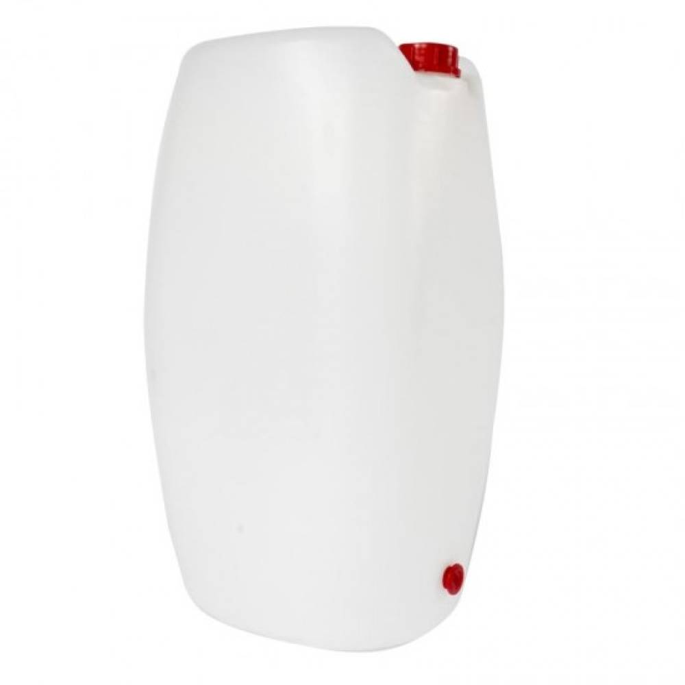 Canistra plastic 60 litri cu robinet (alimentara) alba Canistra plastic 60 litri cu robinet (alimentara) alba