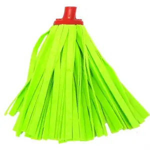 Capat de mop verde, sintetic 