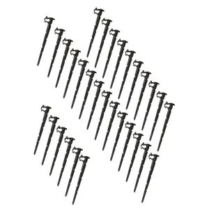 Carlig / Picior Fixare si Ancorare Tub picurare si Banda 26cm - 30buc/set