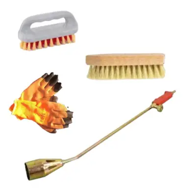 Arzator porc pe gaz + Perie MD3 + Perie MD8 + Manusi Vatuite