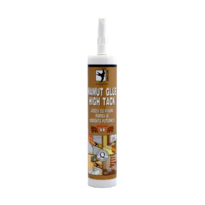Adeziv pentru suprafete multiple, interior / exterior, Mamut Glue High Tack, alb, 290 ml