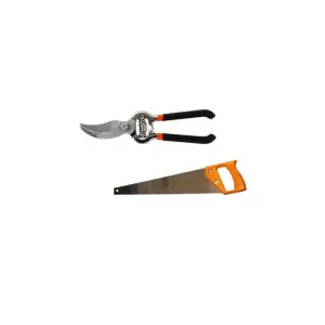 Foarfeca pentru pomi, vita de vie NR 8 +  Fierastrau pentru pomi 400 mm