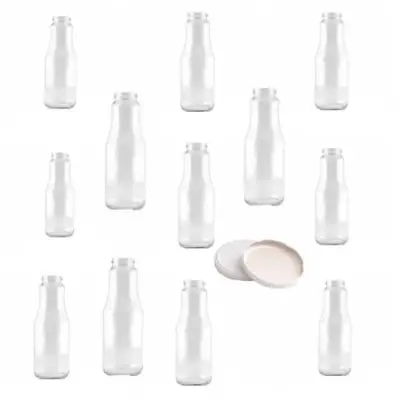 Borcane, sticla 1 L x 12 + 12 x Capace