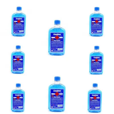 Pachet 8 x Alcool sanitar Saniblue 70% ,500ml