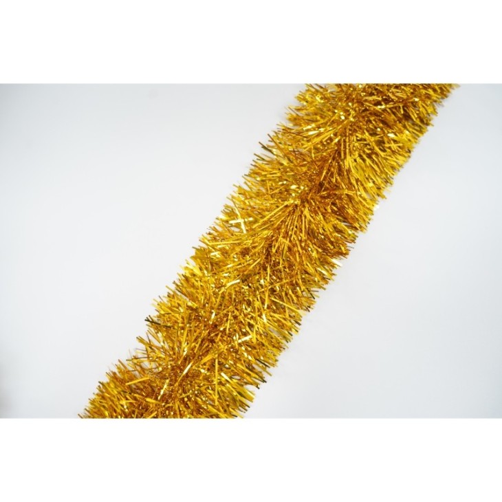 Beteala Craciun, Flippy, aur, marimea: 2 m x 11 cm material:folie PVC, interior/exterior