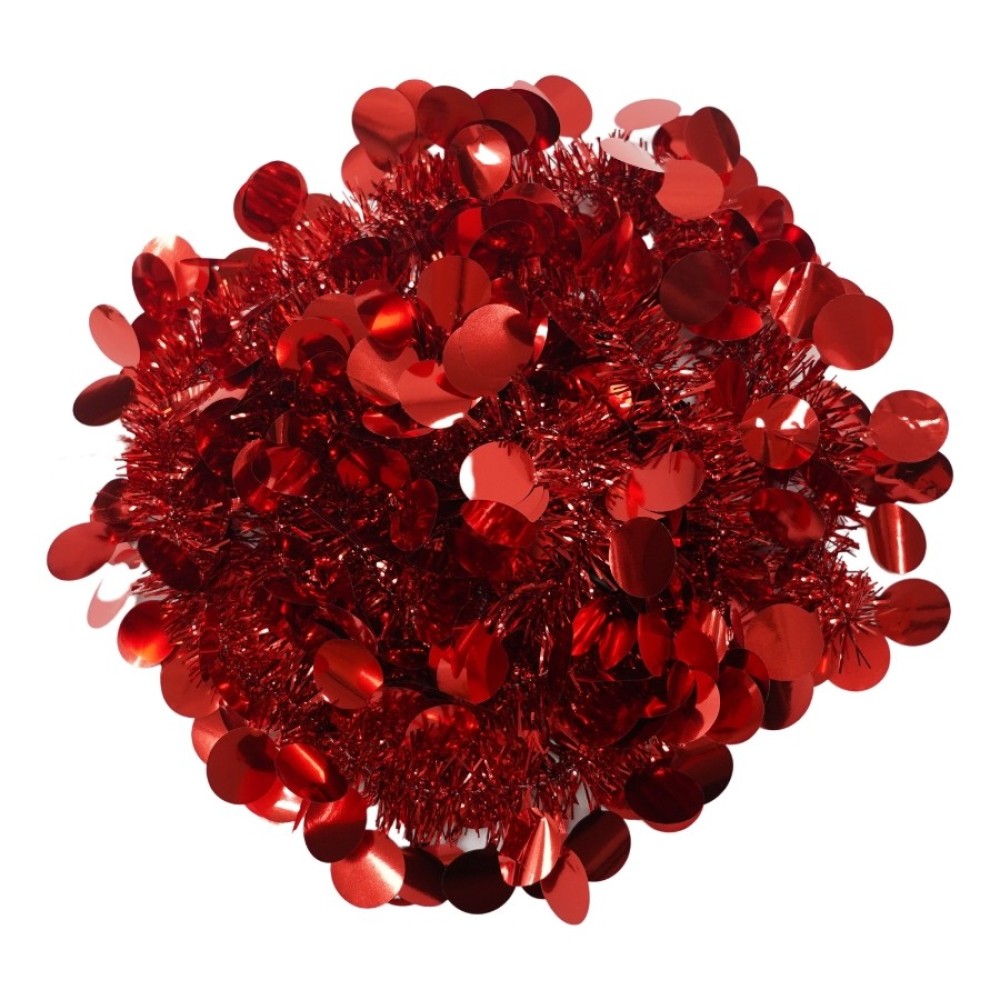 Beteala Craciun, Flippy, roșu, marimea: 2 m x 11 cm material:folie PVC, interior/exterior
