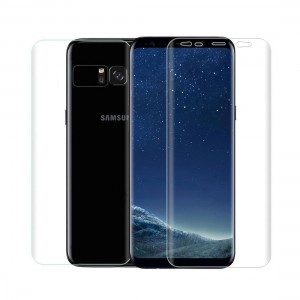 Folie Plastic Samsung Galaxy S8 Plus Fata-Spate Transparent