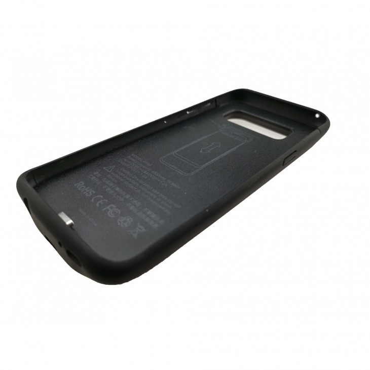 Acumulator extern Ultra Thin Battery Case 4000 mAh pentru Samsung Galaxy S8, Negru