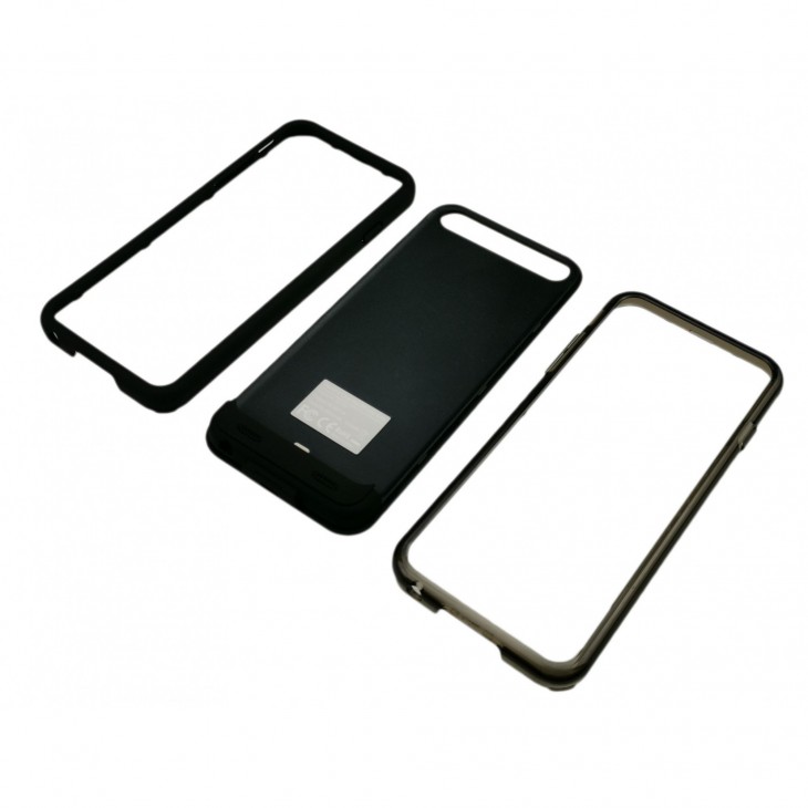 Acumulator extern iFans Battery Case 3100 mAh pentru Apple iPhone 6/6S, Negru