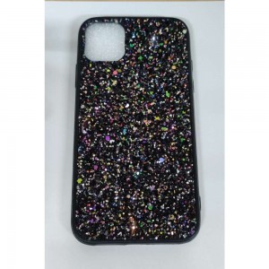 Husa de protectie pentru Apple iPhone 11 Sparkling Glitter TPU Negru