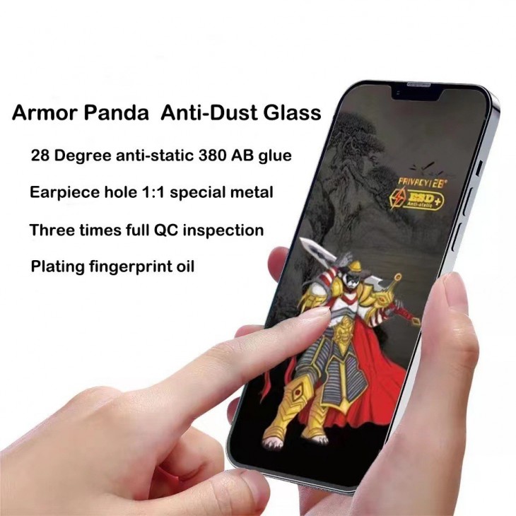 Folie Flippy® Sticla Securizata 3D Full Glue Armor Panda pentru Apple iPhone 6/6s