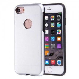 Husa Apple iPhone 6/6S Motomo V2 Argintiu
