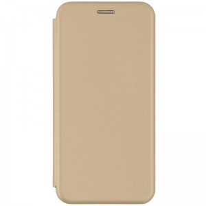 Husa de protectie Flippy compatibila cu Apple iPhone 13 Pro Magnet Book Case Auriu