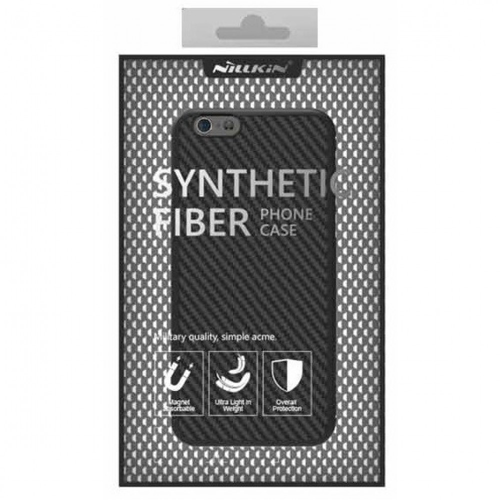 Husa Apple iPhone 7 Nillkin Synthetic Fiber Negru