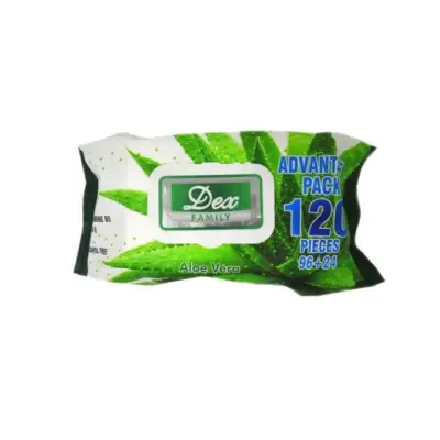Servetele Umede ,Dex Aloe Vera  72 Buc