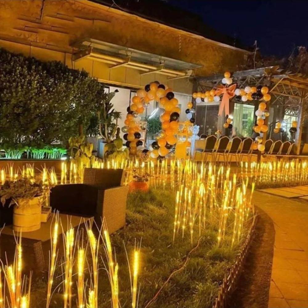 Decoratiune solara pentru gradina tip spic de grau, 80cm Decoratiune solara pentru gradina tip spic de grau, 80cm