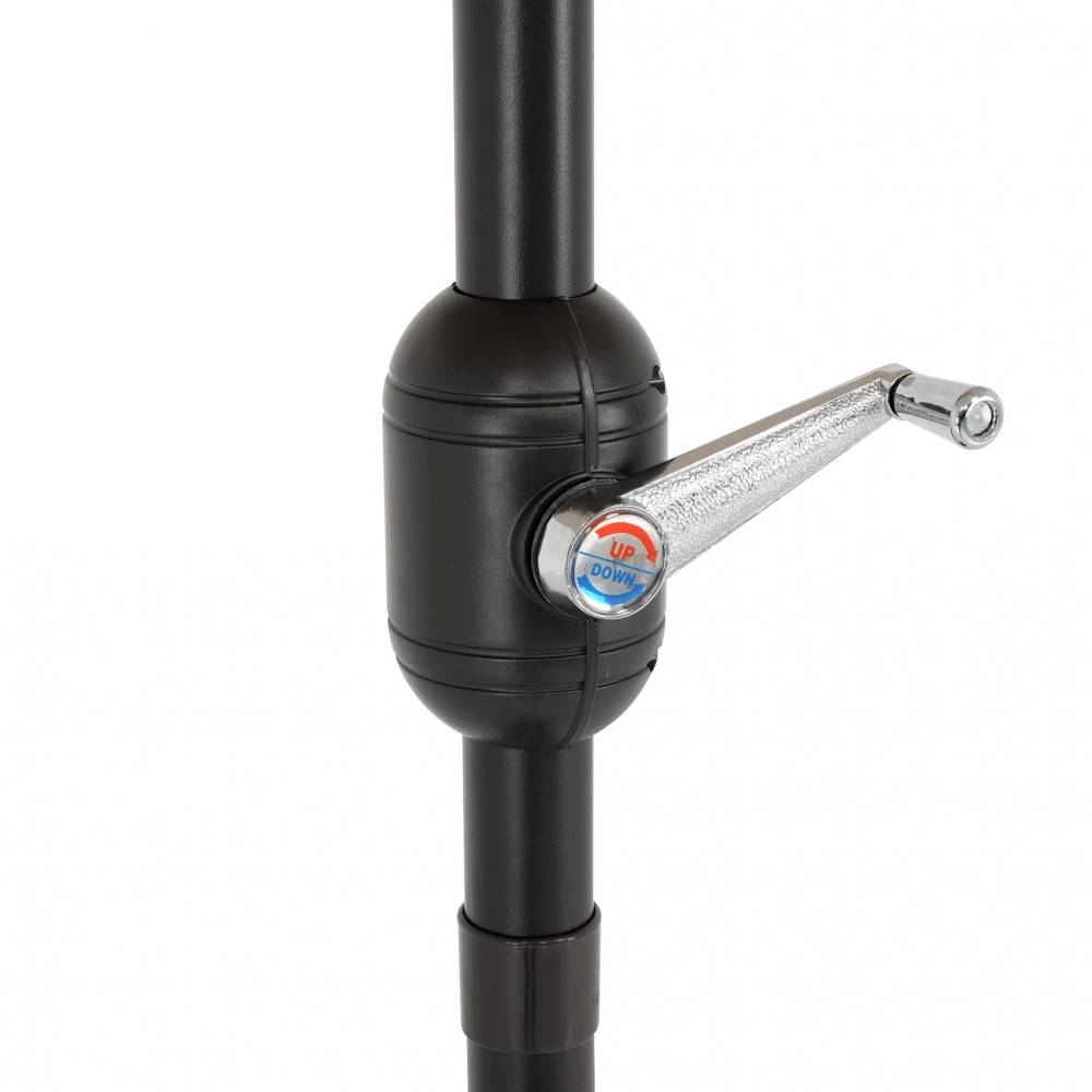 Umbrela rotunda de soare pentru terasa crem 2.7m diametru Umbrela rotunda de soare pentru terasa crem 2.7m diametru