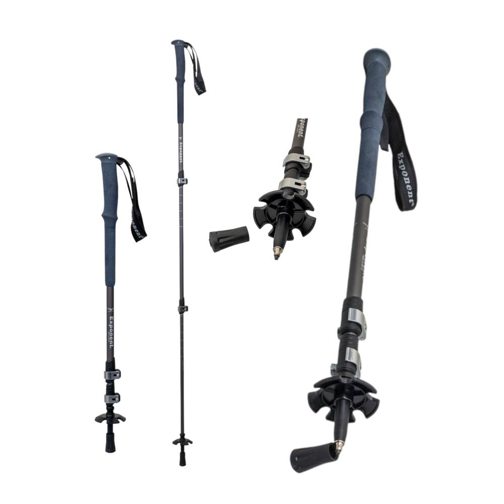 Bat trekking reglabil Gri 62-135cm Bat trekking reglabil Gri 62-135cm