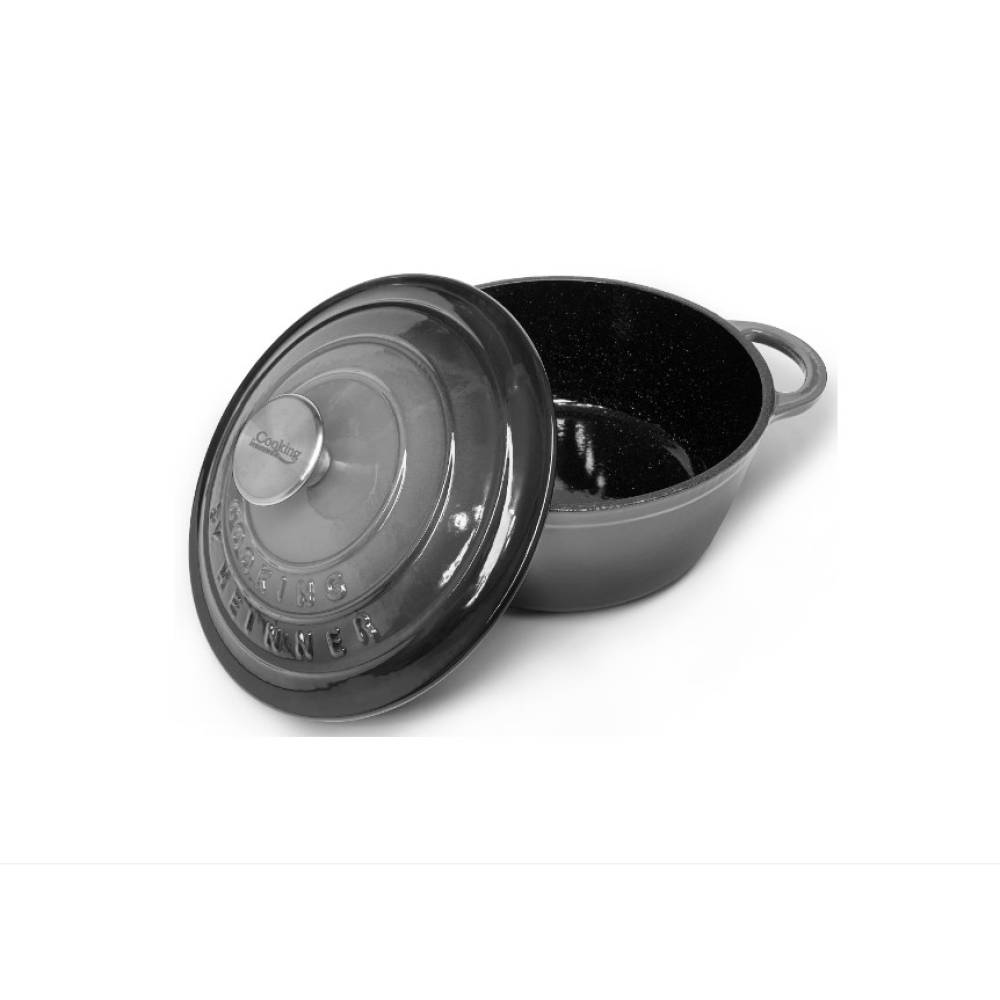 Cratita fonta emailata 4l Heinner, 24x11.5cm Cratita fonta emailata 4l Heinner, 24x11.5cm