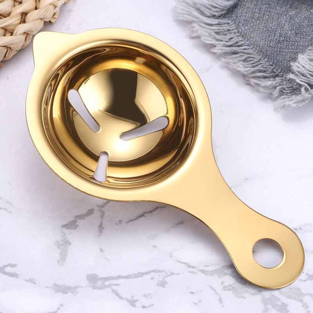 Separator de oua, Inox, Auriu Separator de oua, Inox, Auriu