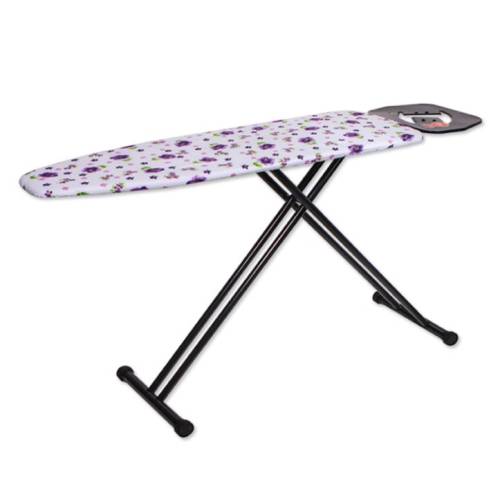 Masa de calcat, cadru metalic, Negro, 34 x 110cm