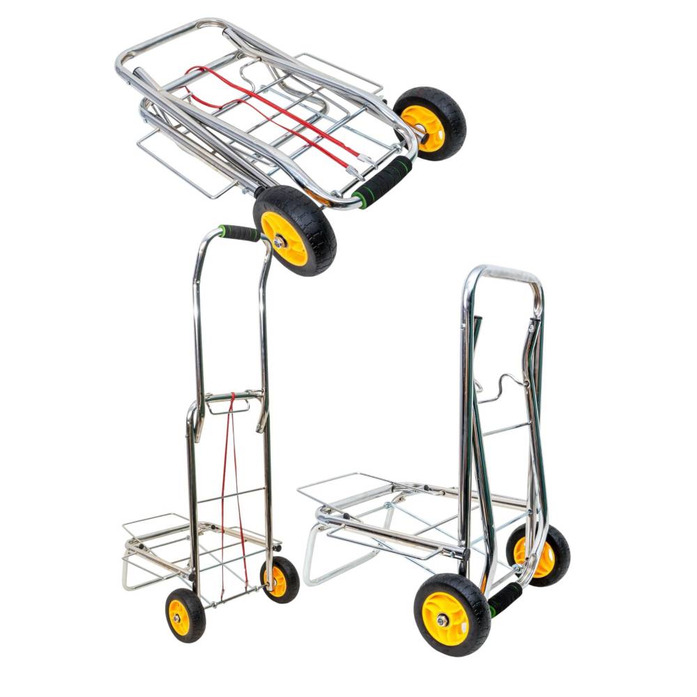 Liza doua roti extensibila inox, 80kg Liza doua roti extensibila inox, 80kg