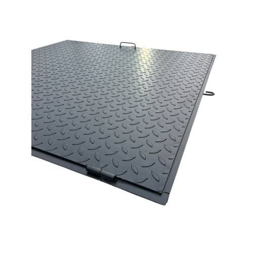 Capac camin, canalizare cu rama 75x75cm