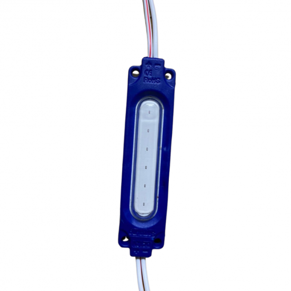 Modul LED COB ALBASTRU 6 LED-uri 12V IP65 - 20 module Modul LED COB ALBASTRU 6 LED-uri 12V IP65 - 20 module