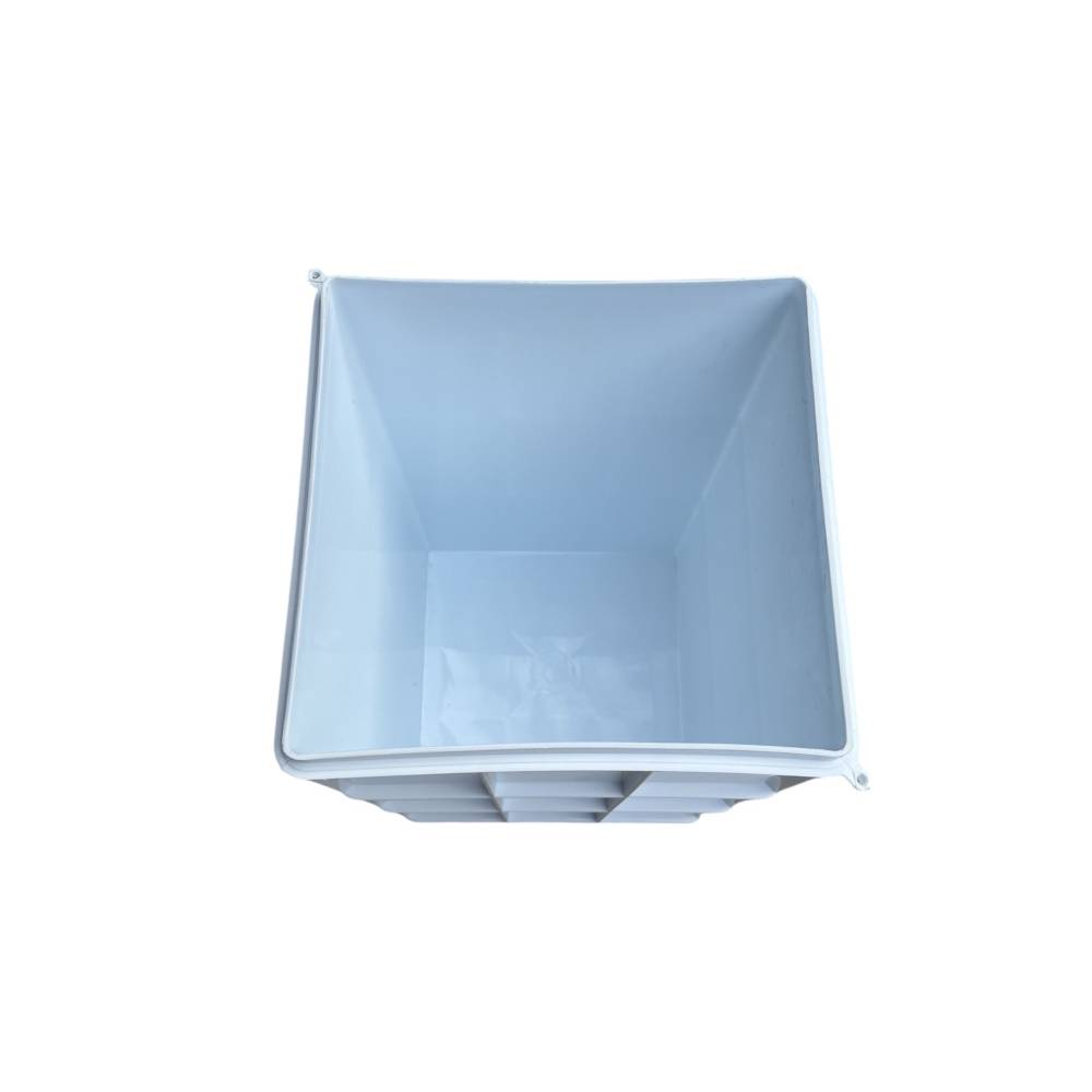 Cutie alimentara branza 20 litri (cu capac etans), plastic alb Cutie alimentara branza 20 litri (cu capac etans), plastic alb