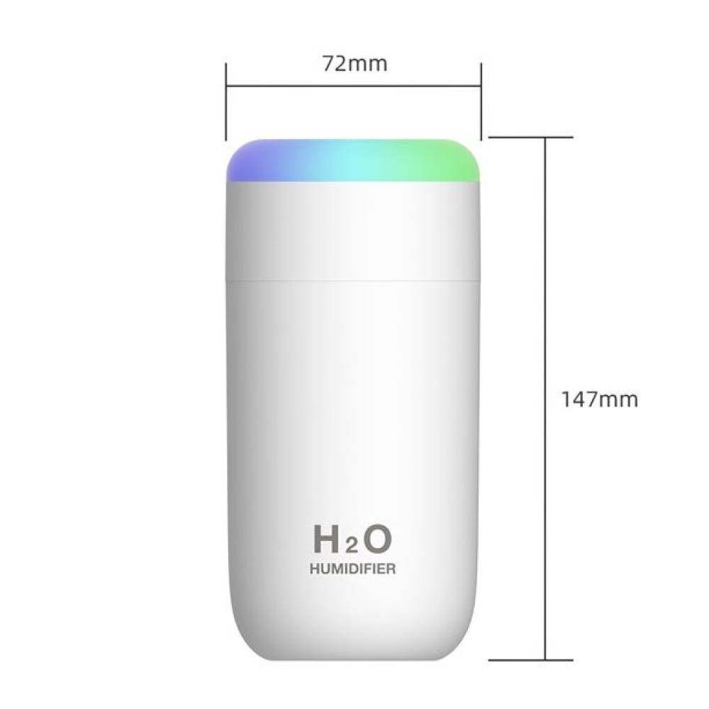 Umidificator H2O cu difuzor de aroma ,diverse culori Umidificator H2O cu difuzor de aroma ,diverse culori