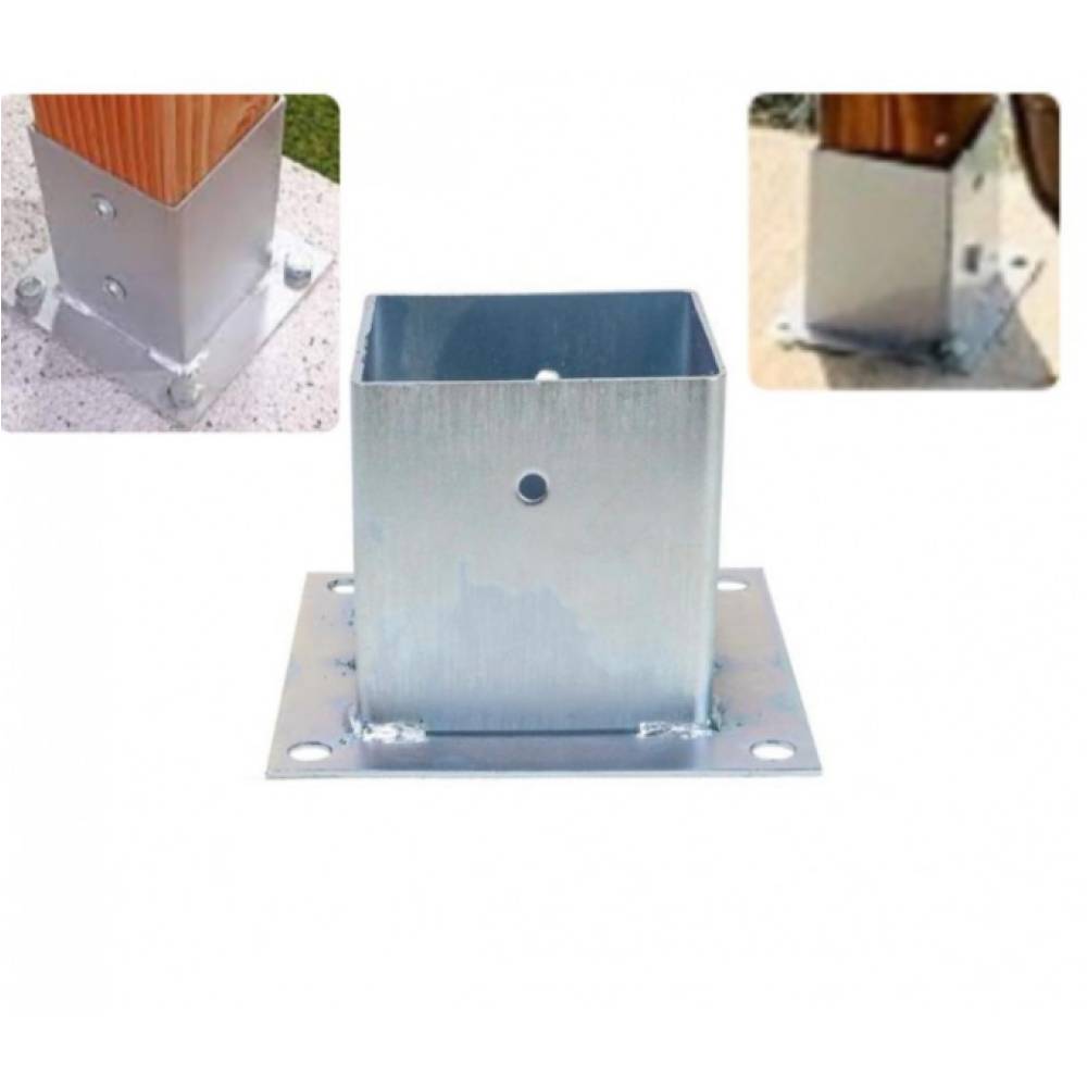 Set suport stalp lemn 12 x 12 cm si 4 x conexpand M10 x 80mm Set suport stalp lemn 12 x 12 cm si 4 x conexpand M10 x 80mm